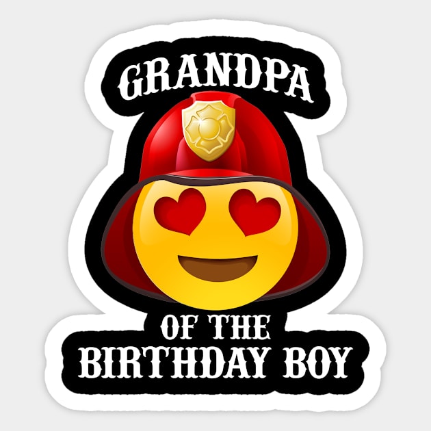 Grandpa Of The Birthday Boy Sticker by Suedm Sidi